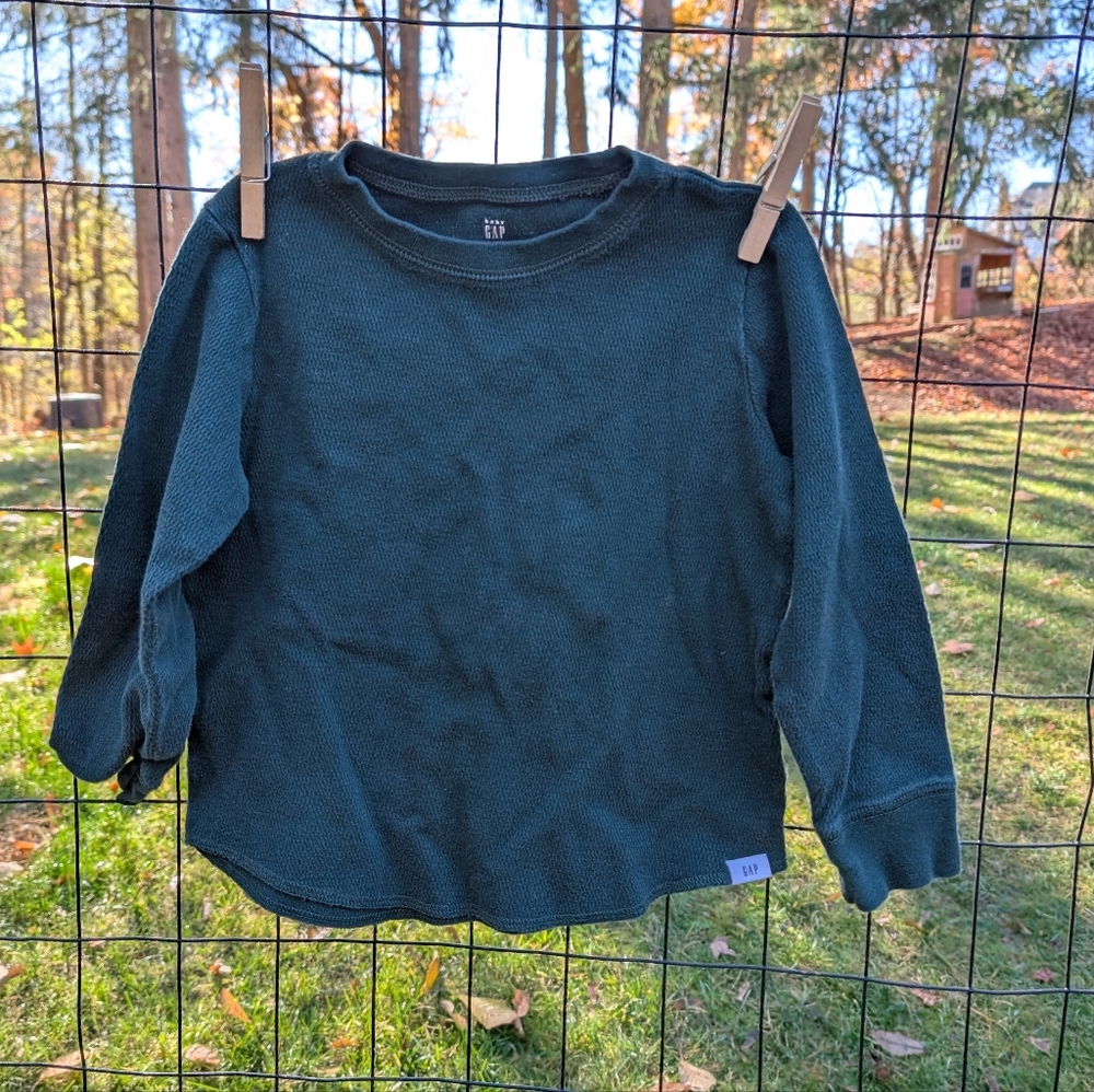 GAP Forest Green Toddler Shirt